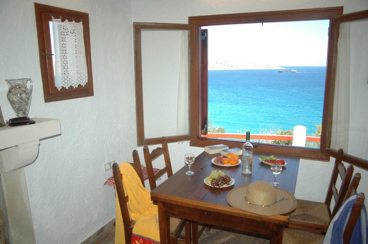 Blue Vista Cottage Sitia Bagian luar foto