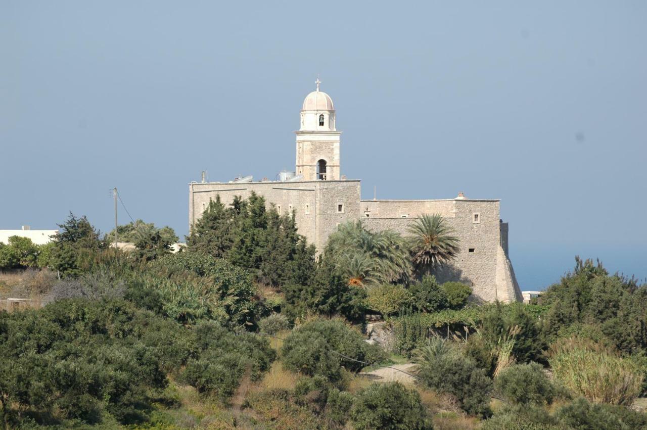 Blue Vista Cottage Sitia Bagian luar foto