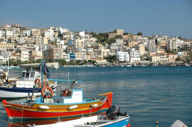 Blue Vista Cottage Sitia Bagian luar foto
